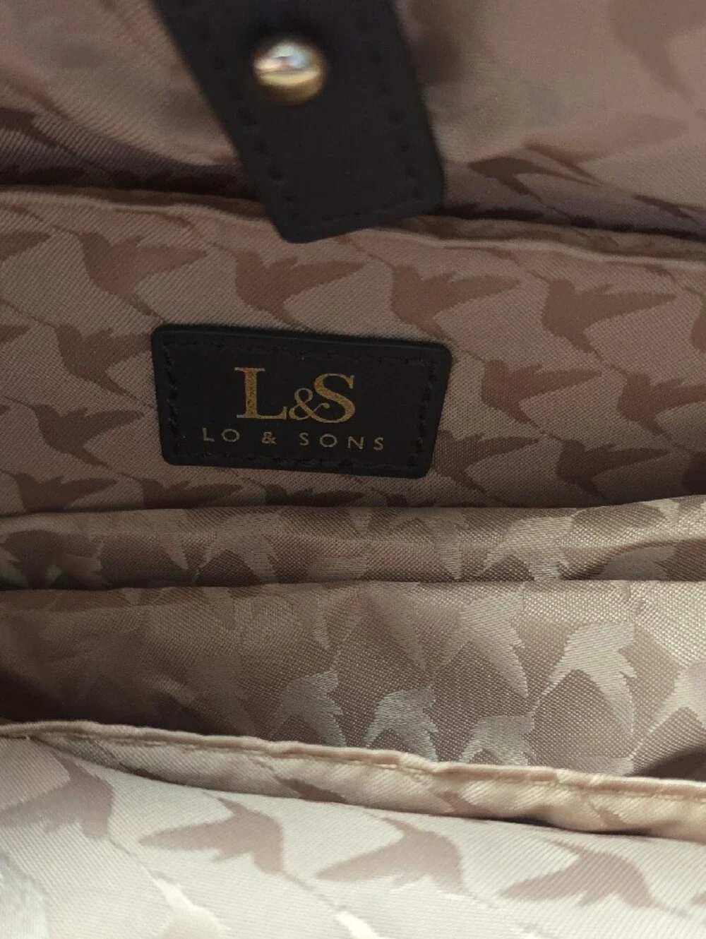 LO and SONS Red Travel Duffel Bag